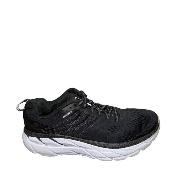 Hoka women’s Clifton 6 size 8 Black and White Athletic Shoes main image 5